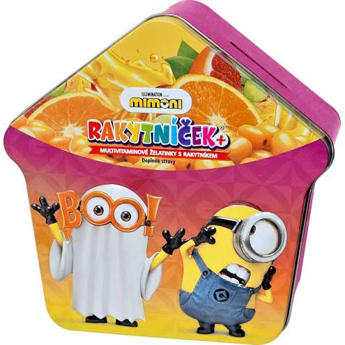 Rakytníček+ želatinky Mimoni halloween 2024 50 bonbónů